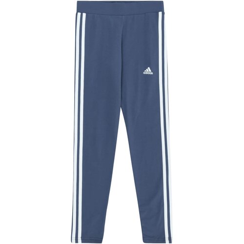 Adidas &amp;Scaron;portne hlače marine / bela Slike