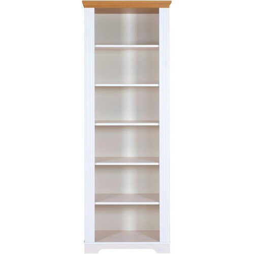 Livetastic REGAL 68/193/41 cm bela, barve hrasta Slike