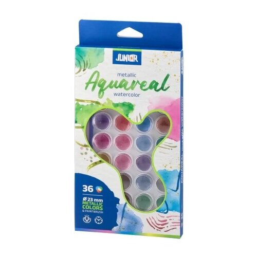 Junior AquaReal, vodena boja, metalik, 36K Cene