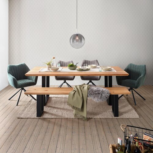 Premium Living Klop Palais, Hrast, 200x40 Cm Slike