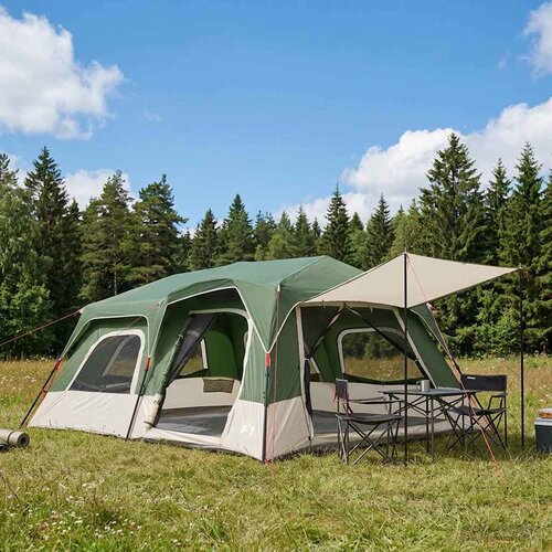 Instant &amp;scaron;ator Zelena 10 osoba 185T Poliester s PU premazom Slike