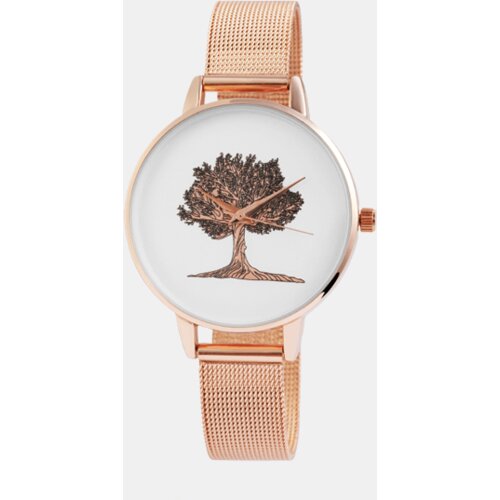 Excellanc ženska analogna ročna ura Fiverthree Rose Gold Cene