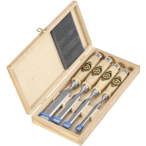 Kirschen Firmer Chisel Set 4pcs 1141 HK in Wooden Box 1141000 Cijene