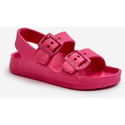 Big Star Children's lightweight sandals with buckles Fuchsia Slike