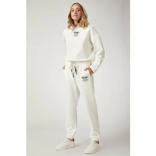 Happiness İstanbul Sweatsuit - White - Regular fit