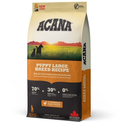 Acana suva hrana za štence velikih rasa heritage puppy, 17kg Cene
