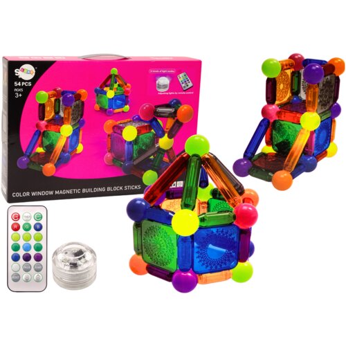  Set magnetnih blokova Illumination - 54 elemenata Cijene