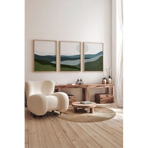 Wallity slika 3Dartsoho81, 3 dijela, 33 x 48 cm Cijene
