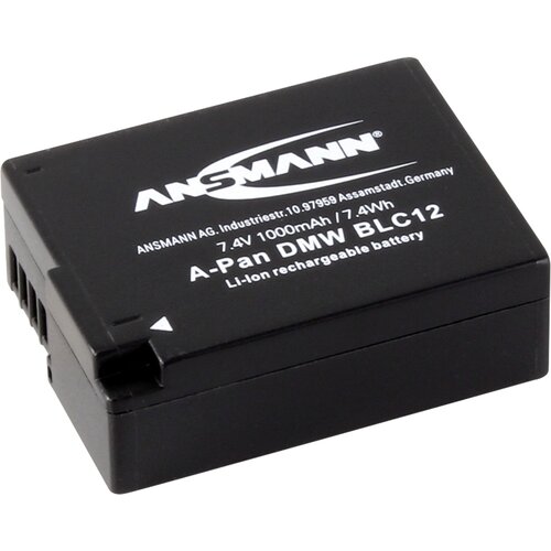 Ansmann A-Pan DMW-BLC12 akumulatorska kamera Nadome&scaron;ča originalno baterijo (kamera) DMW-BLC12E 7.4 V 1000 mAh, (20414388) Cene