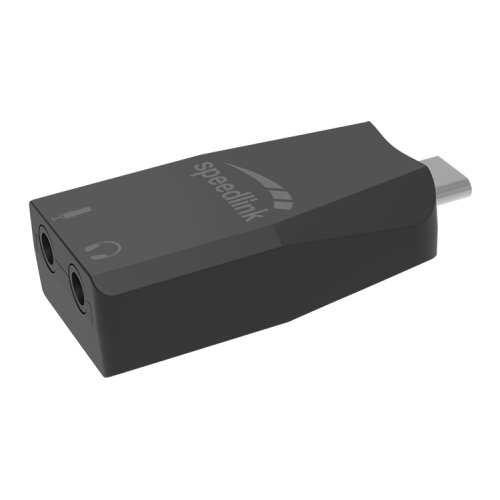 Speedlink Zvučna kartica VIGO USB-C Sound Card, black, SL-880501-BK Cijene