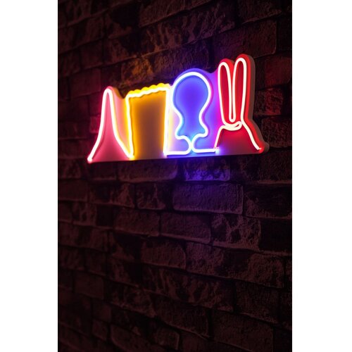 Wallity Zidna LED dekoracija Sponge Team Multicolor Cene
