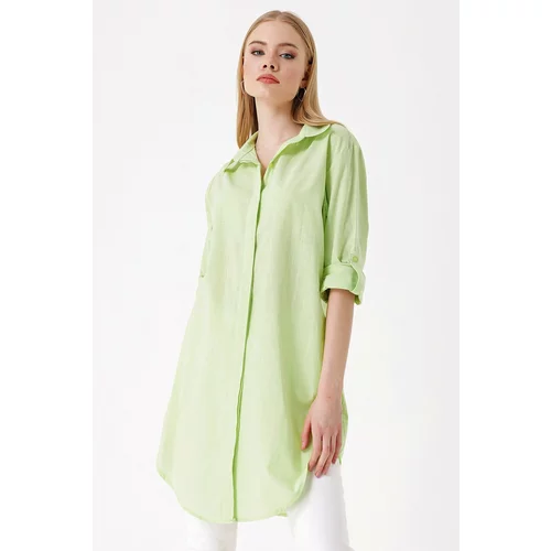 Bigdart Shirt - Green - Regular fit