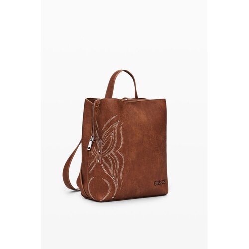 Desigual Brown women&amp;#039;s backpack Reprise Goodall Sand - Women&amp;#039;s Slike