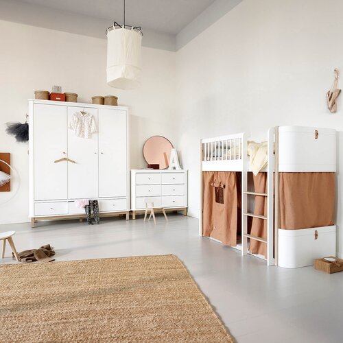 Oliver Furniture&amp;reg; trodelna omara white/oak Slike