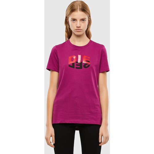 Diesel T-shirt - TSILYV23 pink Slike