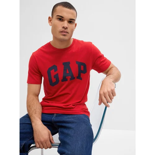 GAP Majica 550338-56 Rdeča Regular Fit