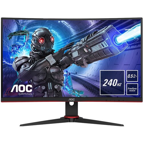 AOC Monitor LED C32G2ZE 32” Gaming Curved 240Hz (31.5“, 16:9, 1920×1080, VA, Antiglare + 3H,... Cijene