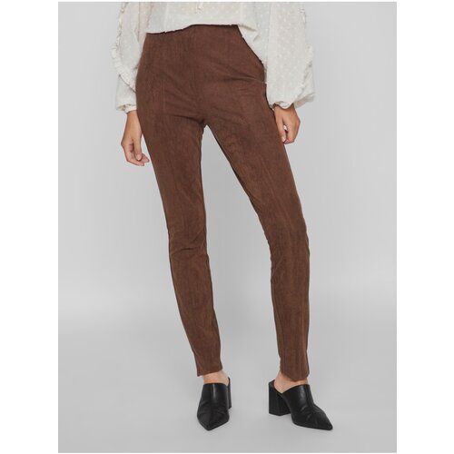 Vila Brown Ladies Trousers Sudas - Ladies Slike