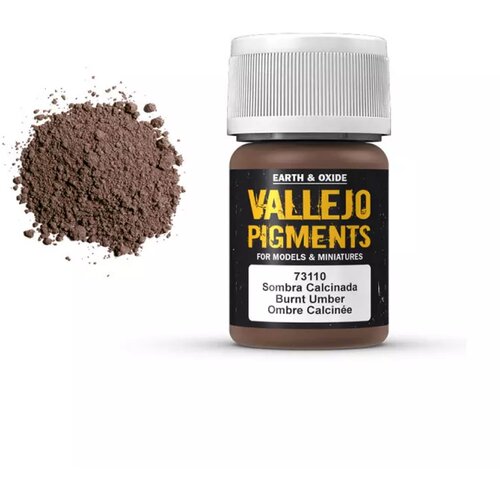 Vallejo Pigment Burnt Umber - 30 ml Cene
