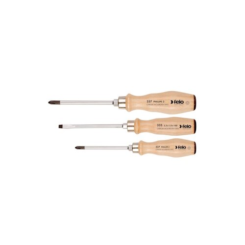 Felo set udarnih šrafcigera sa drvenom drškom SL/PH 3/1 33593198 Cene