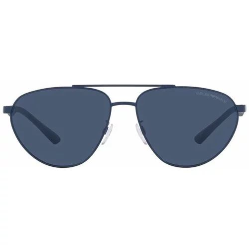 Emporio Armani Sončna očala moška, mornarsko modra barva