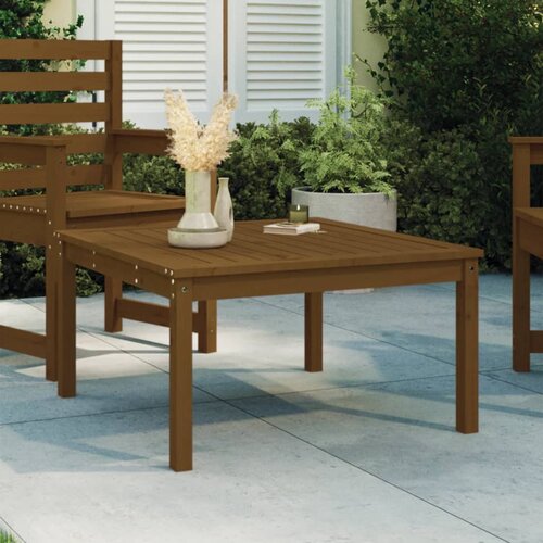 VidaXL Vrtni stol boja meda 82 5x82 5x45 cm od masivne borovine Slike