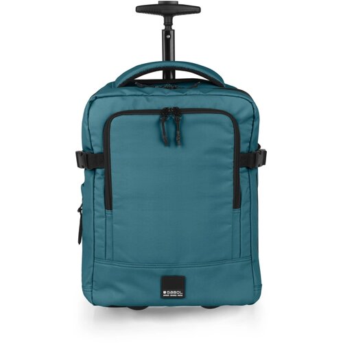 Gabol Ranac putni za low cost sa točkićima pro&scaron;iriv 30x40x20/24 cm 24l/1,7 kg Vancouver tirkiz Cene