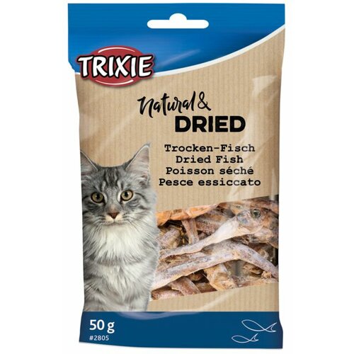 Trixie cat sušena riba 50g Slike
