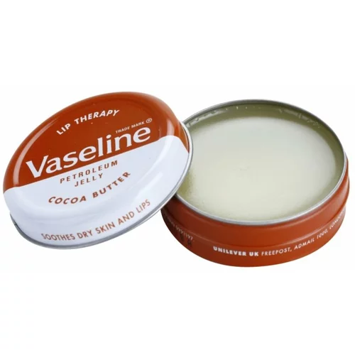 Vaseline Lip Therapy Cocoa Butter vlažilna krema za ustnice 20 g