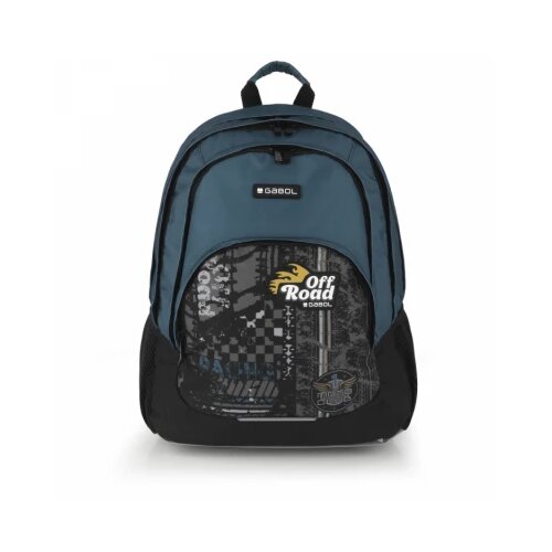 RANAC školski ergonomski 32x44x18 cm 21l-0,56 kg Road Gabol petrolej Slike