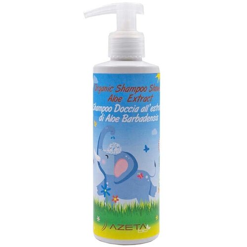 Azeta Bio organski &scaron;ampon za kosu i telo sa aloe verom 200 ml/ 0+M Cene