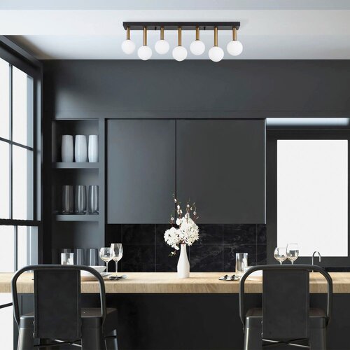 Opviq Even - 11765 BlackAntiqueWhite Chandelier Cene