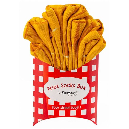 Kesi Zooxy French fries sock set 2 pairs Slike