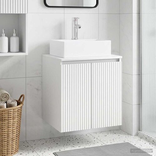  Umivaonik s policom Bijela 49,5 x 41 x 62,5 cm Cene