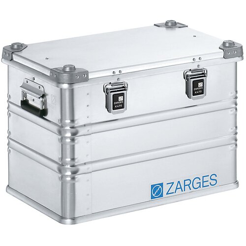 Zarges Aluminijast transportni zaboj, prostornina 73 l, notranje mere DxŠxV 550 x 350 x 380 mm, v robustni izvedbi Cene