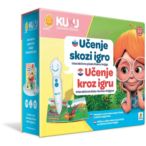 Kuku Interaktivna KUKU olovka s knjigom - Učenje kroz igru