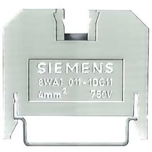 Siemens Dig. industrijski dovodni priključek, velikost 6,5 mm 4 8WA1011-1BG11, (20859159)
