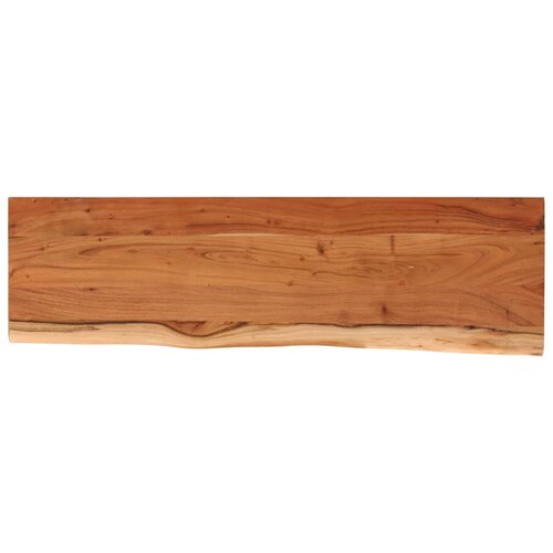 VidaXL Stenska polica 60x20x3,8 cm pravokotna akacija naraven rob, (5000268581) Slike