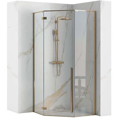 Rea Tuš kabina DIAMOND 90x90 GOLD Cene