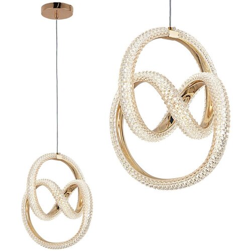 Toolight Viseća LED lampa G068-CP Gold Cene