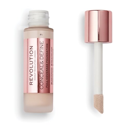 Revolution tekoča podlaga - Conceal &amp;amp; Define Full Coverage Foundation - F1 Slike