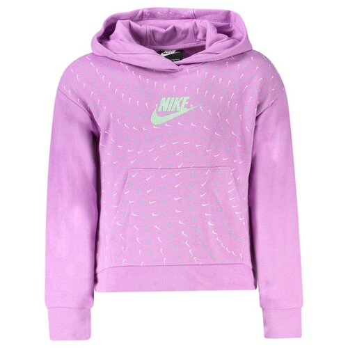 Nike Dječja Zatvorena Majica s Kapuljačom u Ljubičastoj Boji Cijene