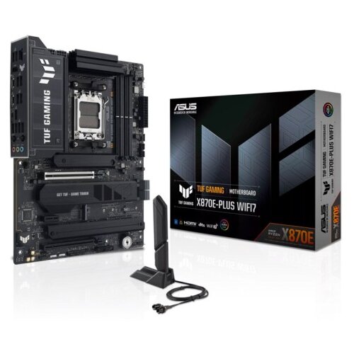 Asus TUF GAMING X870E-PLUS WIFI7 AM5 DDR5 RGB gaming ATX osnovna plo&scaron;ča Cene