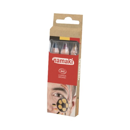 namaki Supporter Kit - Črna-rumena-rdeča Cene