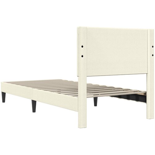  Krevetna konstrukcija Krem 80 x 200 cm Kordura tekstil Slike