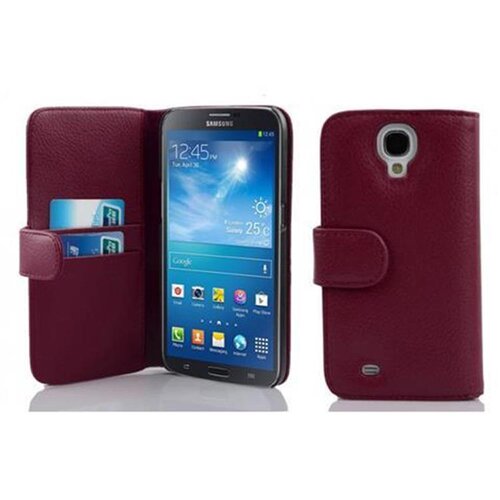 Cadorabo Ohi&scaron;je, združljivo z Samsung Galaxy MEGA 6.3 v pastelno vijolično - Za&scaron;čitni ovitek iz teksturiranega umetnega usnja in žep za kartice, (20559261) Cene