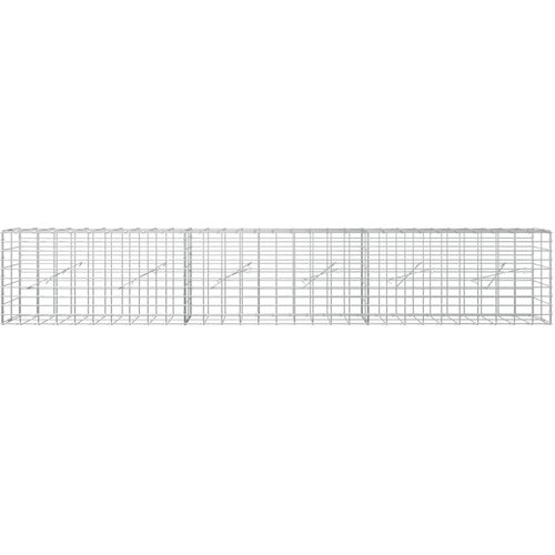  Gabion s žicom debljine 5 mm i mrežom 5x10 cm 300x10x50 cm - 10 cm 50 cm 300 cm Slike