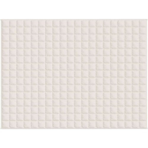 VidaXL Te&amp;scaron;ka deka svijetla krem 150x200 cm 7 kg od tkanine Slike