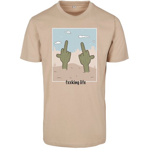MT Men Fucking Life Tee Sand Cene