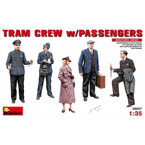 Miniart Tramvajsko osebje s potniki, (21287395) Cene